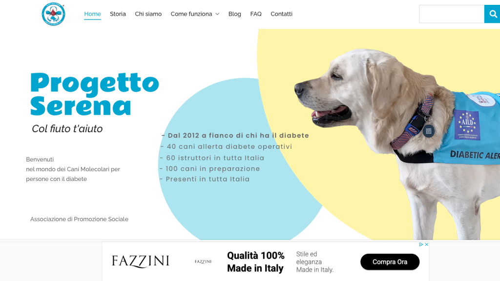 Pubblicità sul sito